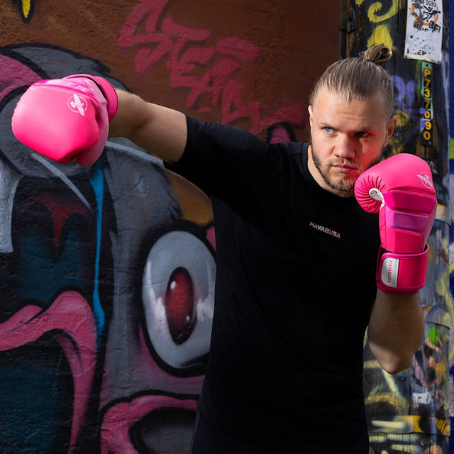 Gants de boxe Hayabusa T3 Neon – Rose