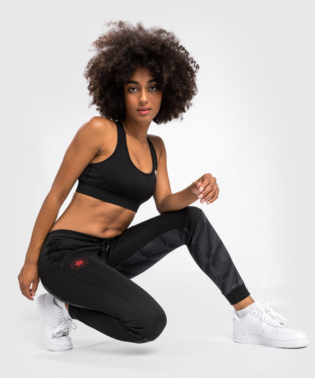 Pantalon d'entraînement Venum Phantom – Noir/Rouge