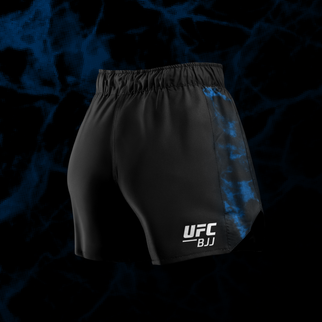 Hayabusa x UFC BJJ MMA-shorts til kvinder - Sort/Blå
