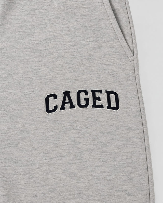 Caged Jogginghose Varsity – Grau Melange