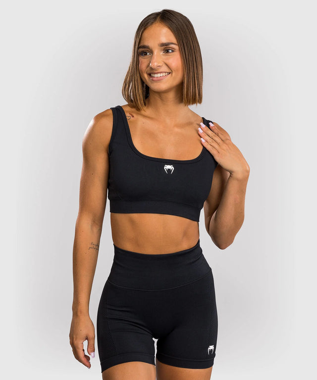 Venum Sculpt Long Sport BH - Zwart/Wit
