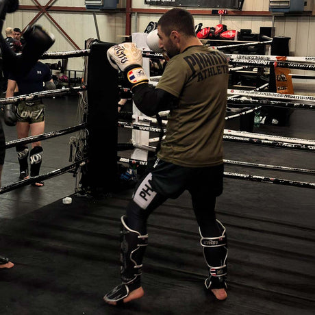 Phantom Athletics Benskydd Muay Thai – Svart/Silver