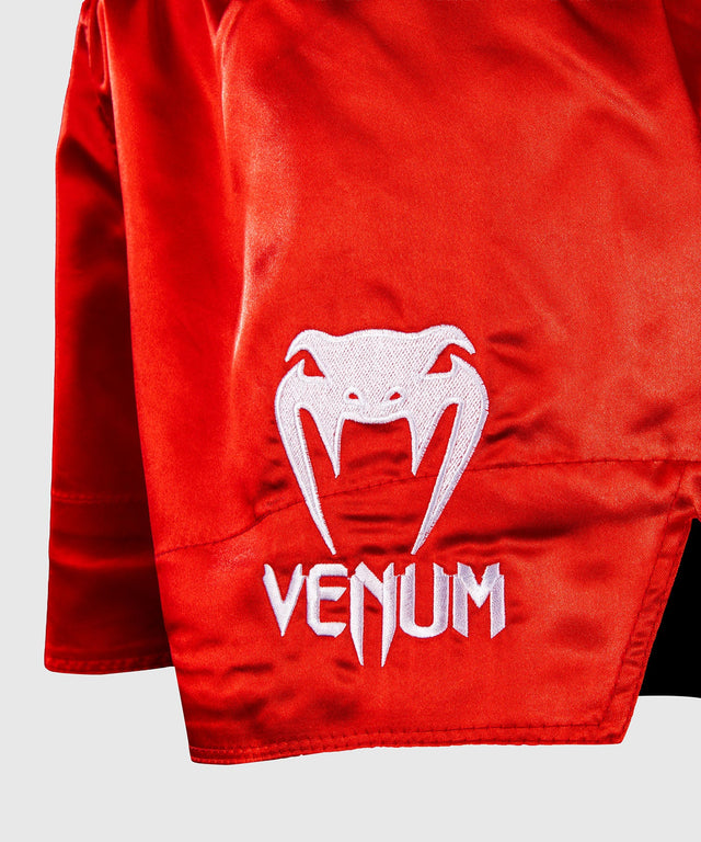 Pantaloncini Muay Thai Venum Classic – Rosso