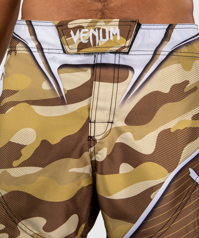 MMA trenky Venum Camo Hero – Světle béžová/Hnědá