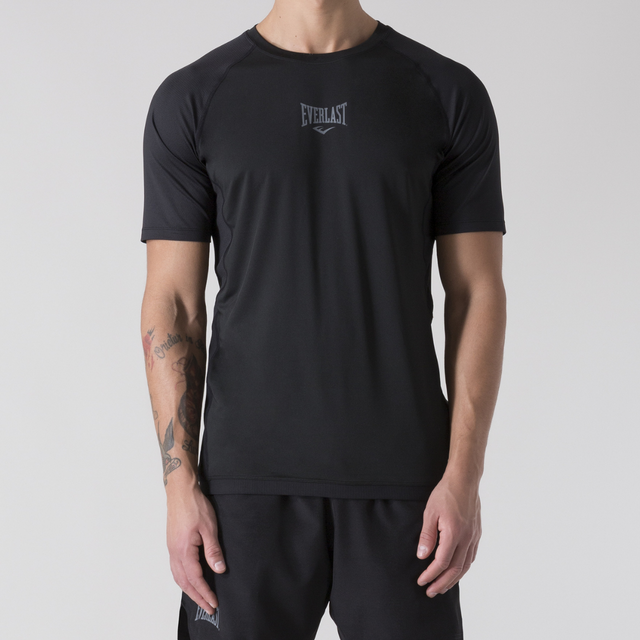 Everlast Kompression T-Shirt – Schwarz