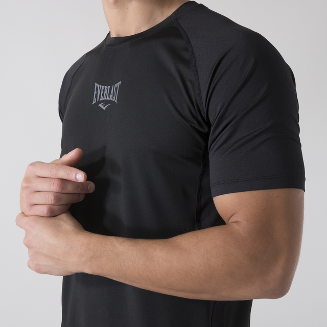 Everlast Kompression T-Shirt – Schwarz