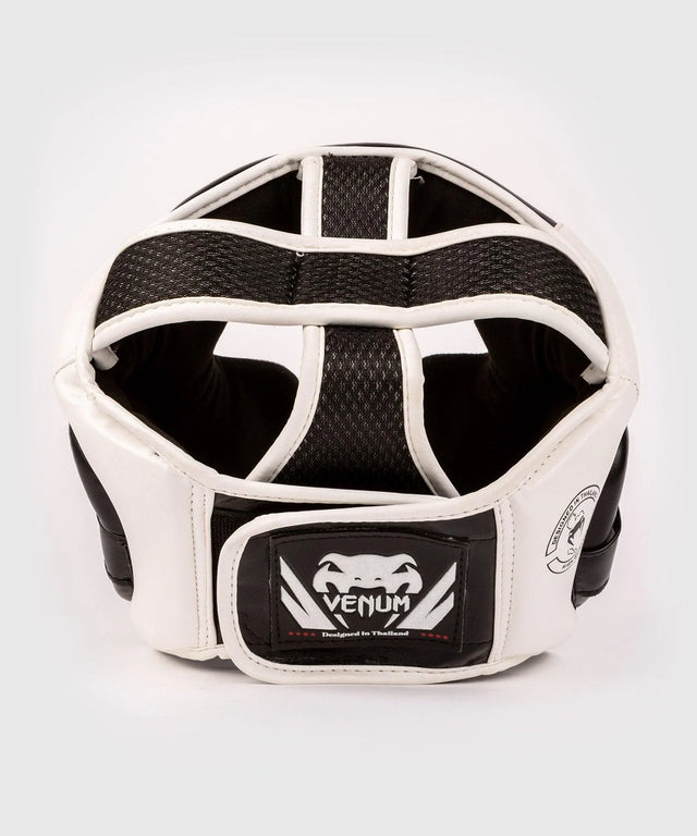Capacete de boxe Venum Challenger – Criança – Preto/Branco