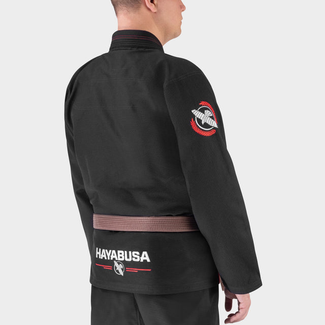 Kimono BJJ Hayabusa Valor Lightweight – Nero