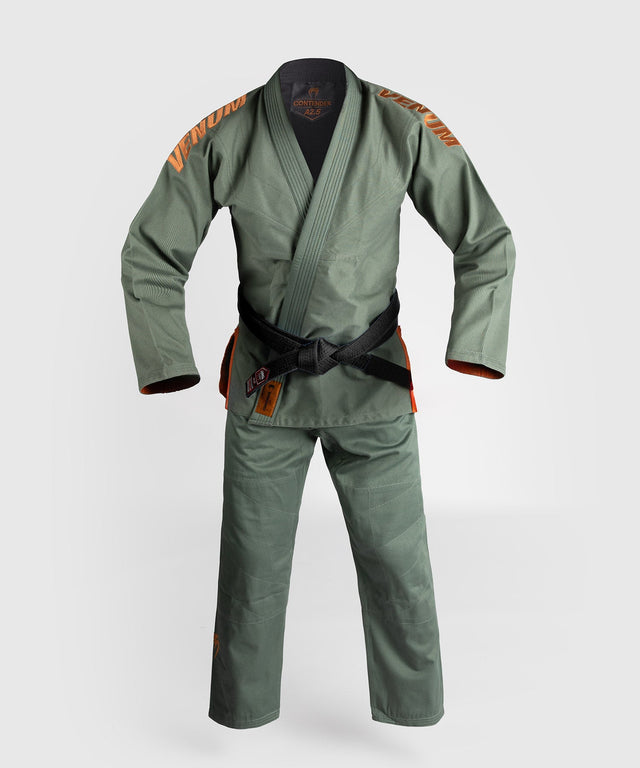 Kimono de BJJ Venum Contender Evo 2.0 – Verde Bosque Profundo