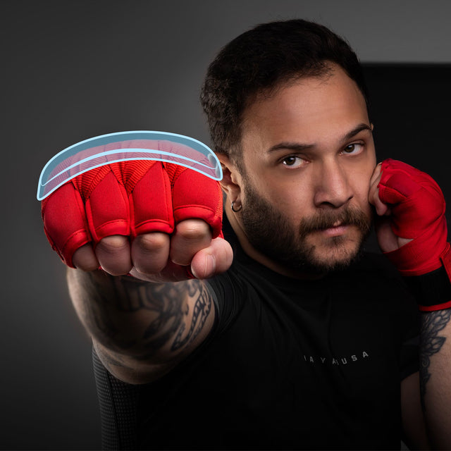 Hayabusa Handwraps Knuckle Guard – Rot