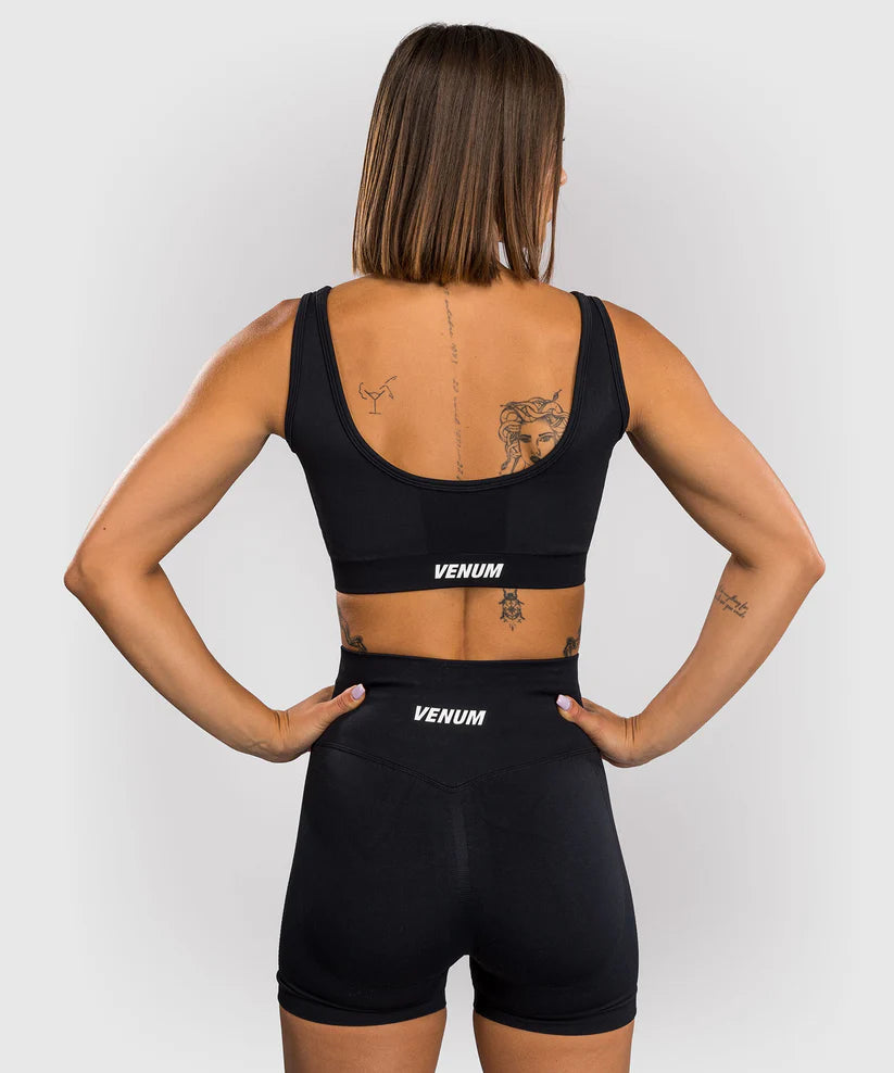 Venum Sculpt Long Sport BH - Zwart/Wit