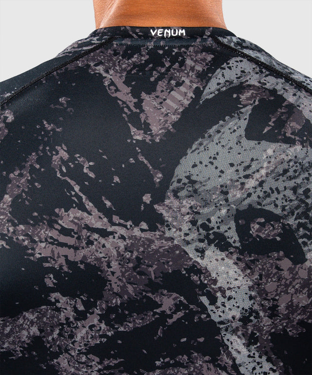 Venum Rashguard Rage & Workout Maniche lunghe - Nero/Grigio