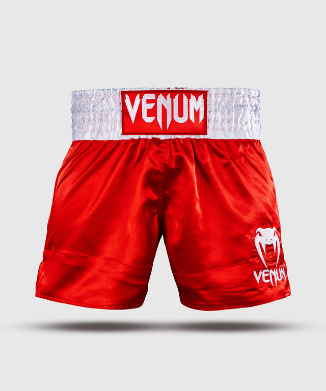 Pantaloncini Muay Thai Venum Classic – Rosso