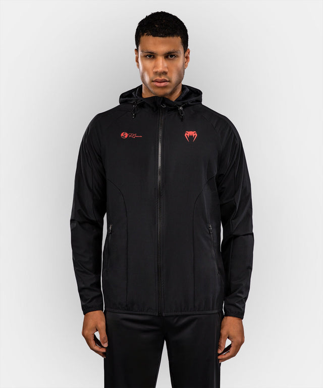 Casaco Venum x Roger Gracie Signature – Preto/Vermelho