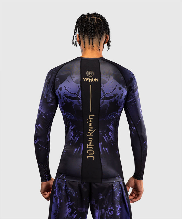 Rashguard Venum Gojo Jujutsu Kaisen – Dlouhé rukávy – Fialový