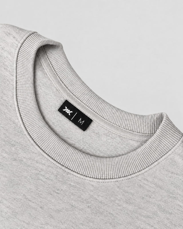 Sweatshirt Caged Varsity – Cinzento Mescla