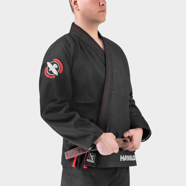 Kimono BJJ Hayabusa Valor Lightweight – Nero