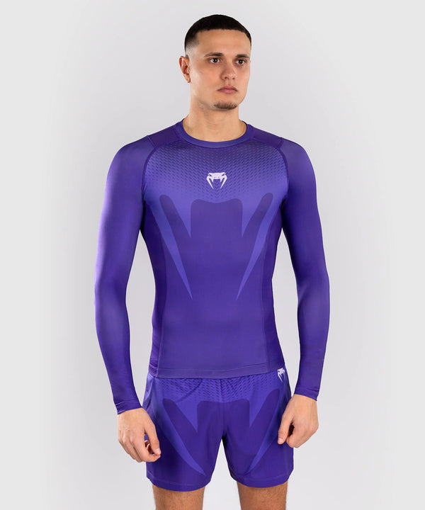 Venum No Gi Rashguard Långa ärmar - Lila