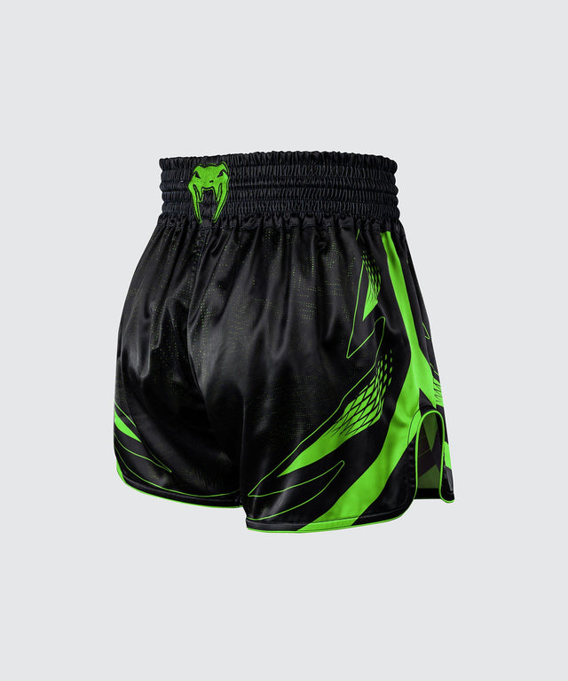 Calções de Muay Thai Venum Amazonia Reborn – Preto/Verde