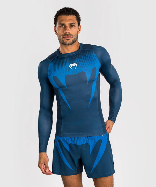 Venum No Gi Rashguard Långa ärmar - Blå