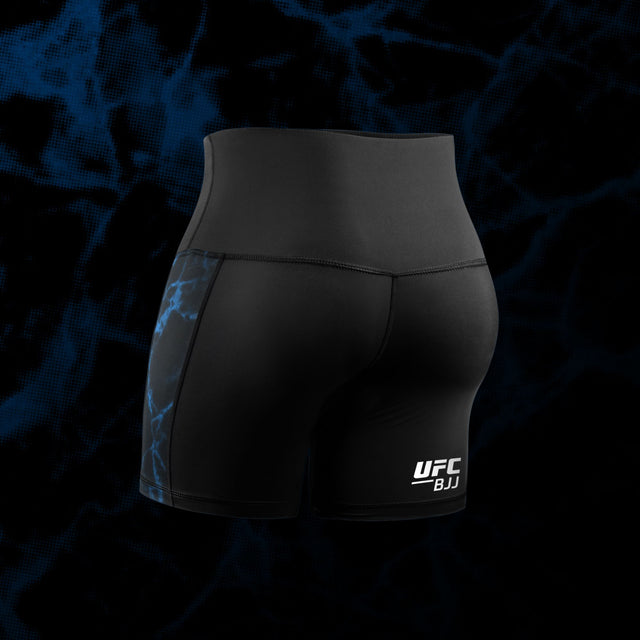 Kompresní kraťasy BJJ Hayabusa x UFC – Černé/Modré