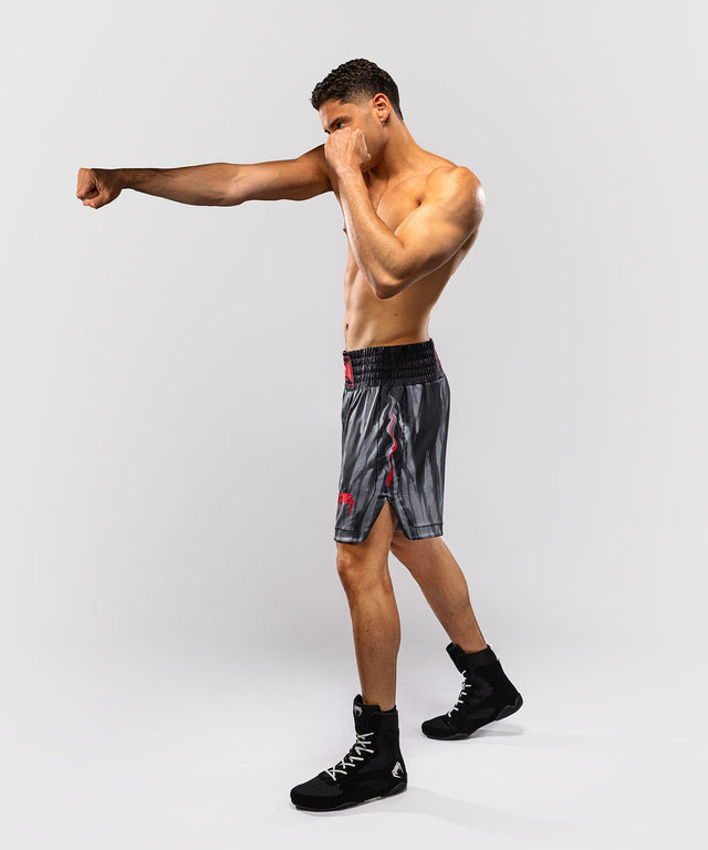 Pantaloni scurți de box Venum Demon – Negru/Gri