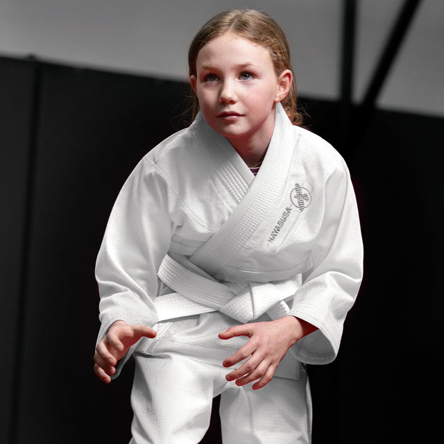 Hayabusa BJJ Gi Essential Barn - Vit