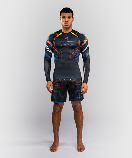 Venum Rashguard TEKKEN 8 Yoshimitsu – Černý/Oranžový – foto 7