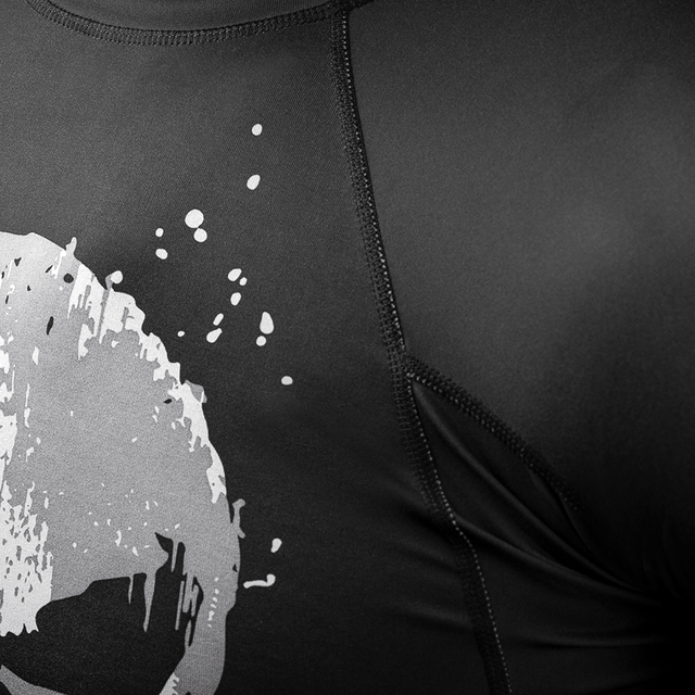 Hayabusa x Marvel Rashguard The Punisher Korte ærmer - Sort