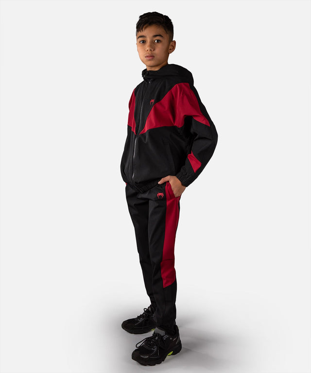 Chaqueta de entrenamiento Venum Vectra – Niños – Negro/Rojo