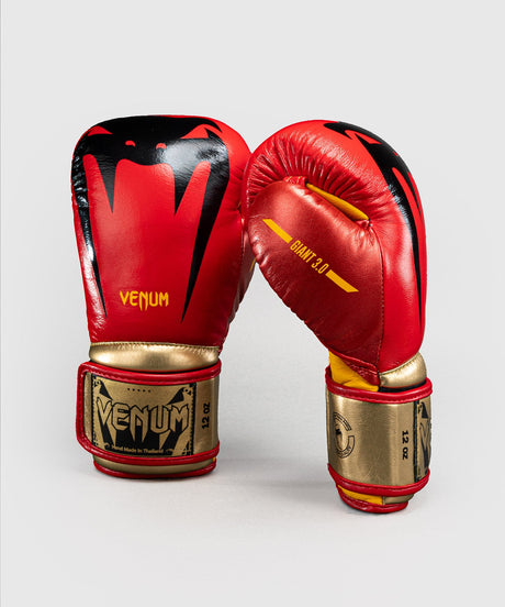 Luvas de boxe Venum Giant 3.0 – Vermelho/Amarelo/Ouro