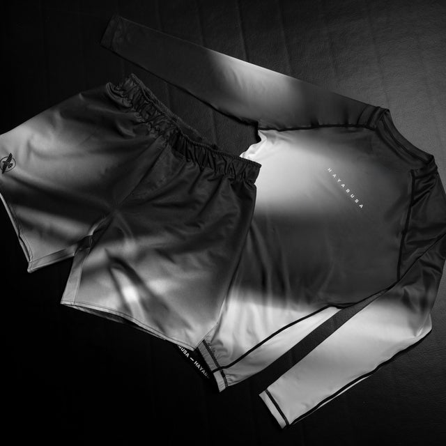 Rashguard Hayabusa Apex Nova Manga Comprida – Cinzento