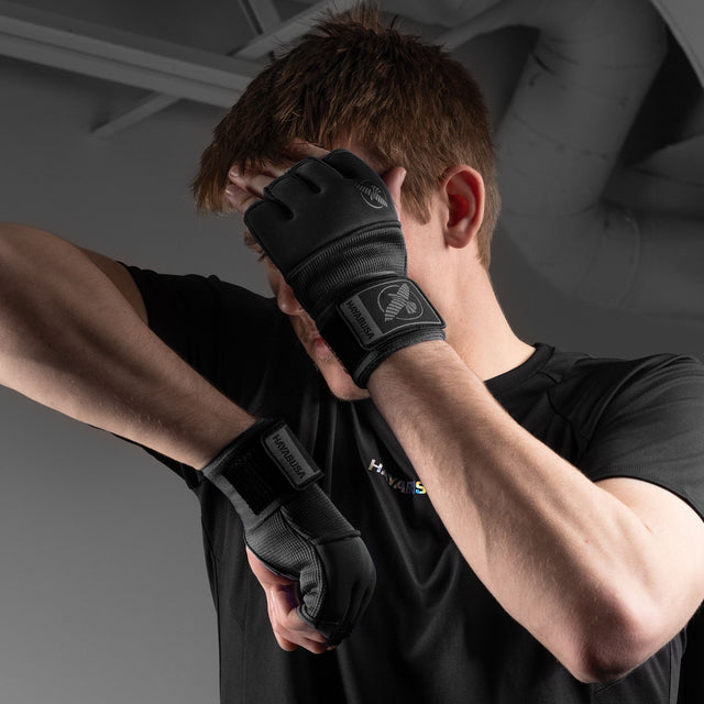Hayabusa Handwraps Deluxe Quick – Schwarz