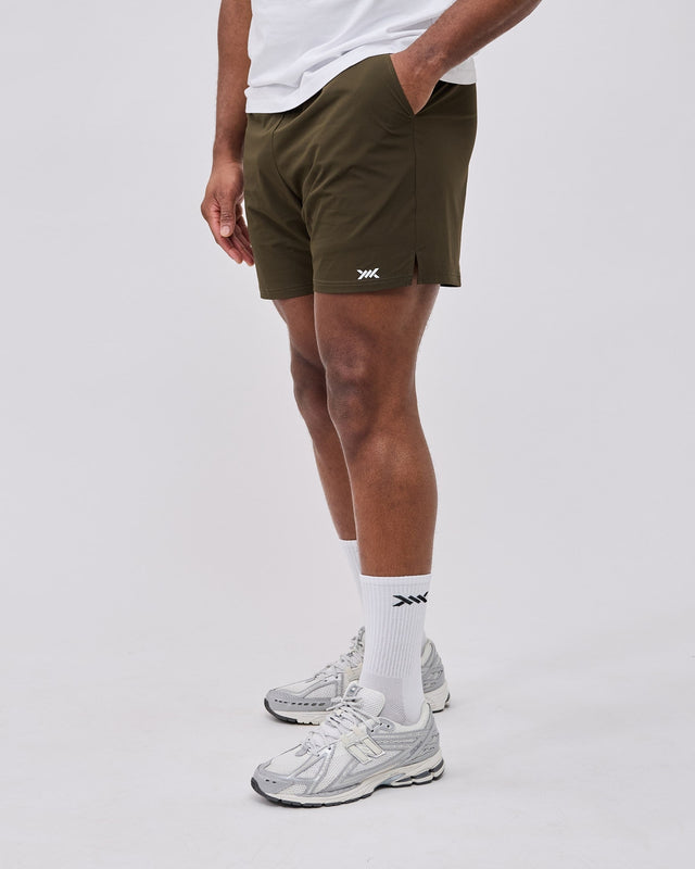 Pantaloncini da allenamento Caged Essential – Verde chiaro