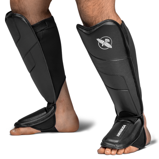 Hayabusa Schienbeinschoner T3 Full – Schwarz