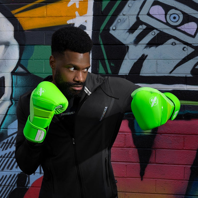 Luvas de boxe Hayabusa T3 Neon – Verde