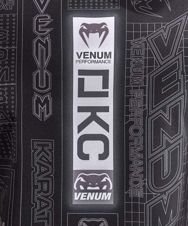 Camisola de alças Venum Karate Combat Dry Tech – Preto/Cinzento