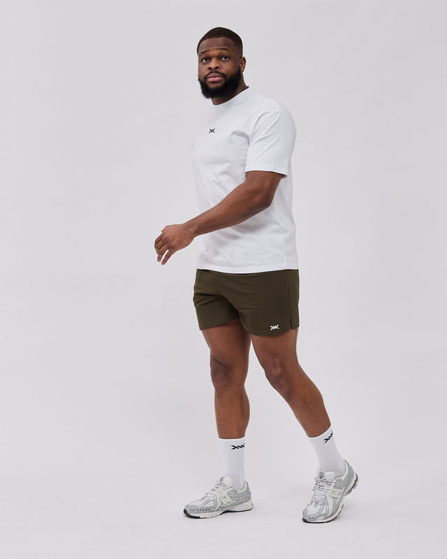 Pantaloncini da allenamento Caged Essential – Verde chiaro