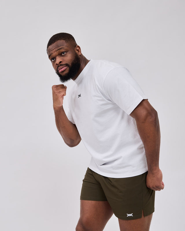 Pantaloncini da allenamento Caged Essential – Verde chiaro