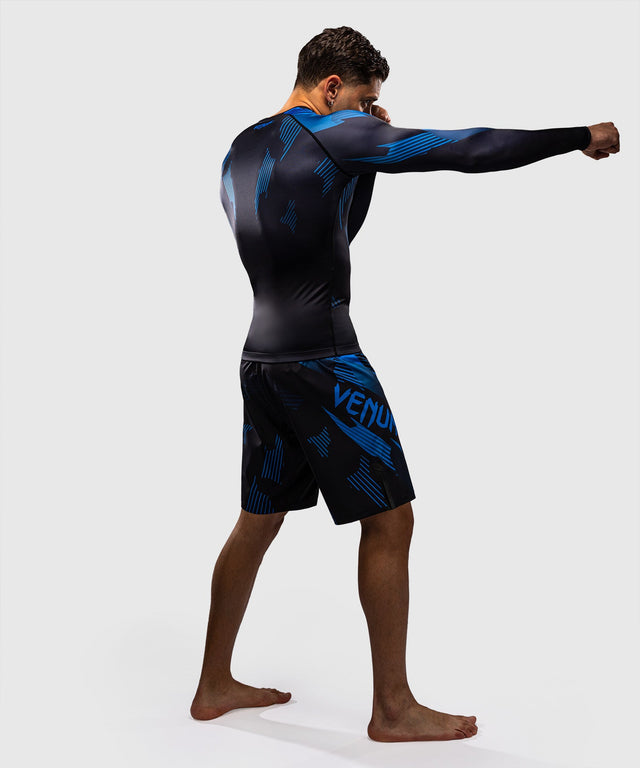 Rashguard Venum No-Gi 6.0 Maniche Lunghe – Nero/Blu