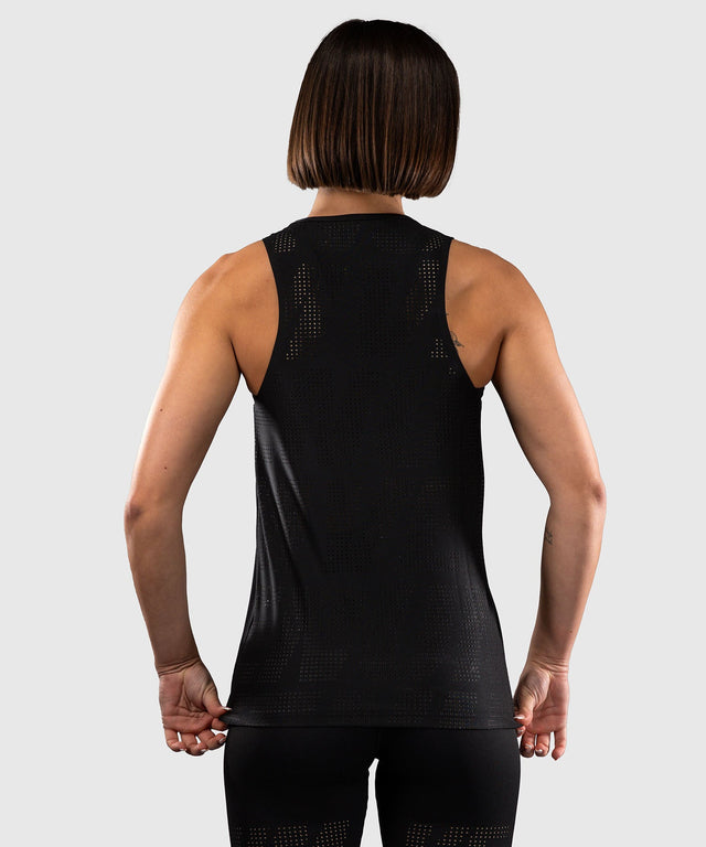 Canotta Venum Lazer Dry Tech da donna – Nero/Giallo