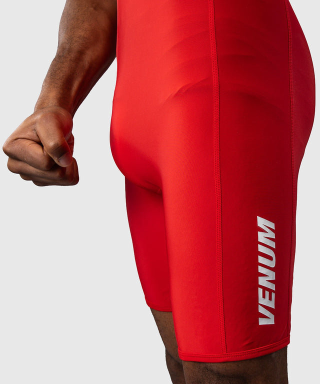 Venum Challenger Wrestling Singlet – Red