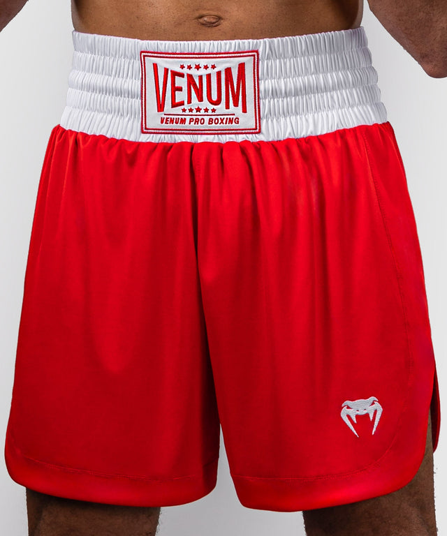 Shorts de boxe Venum Classic – Rouge feu