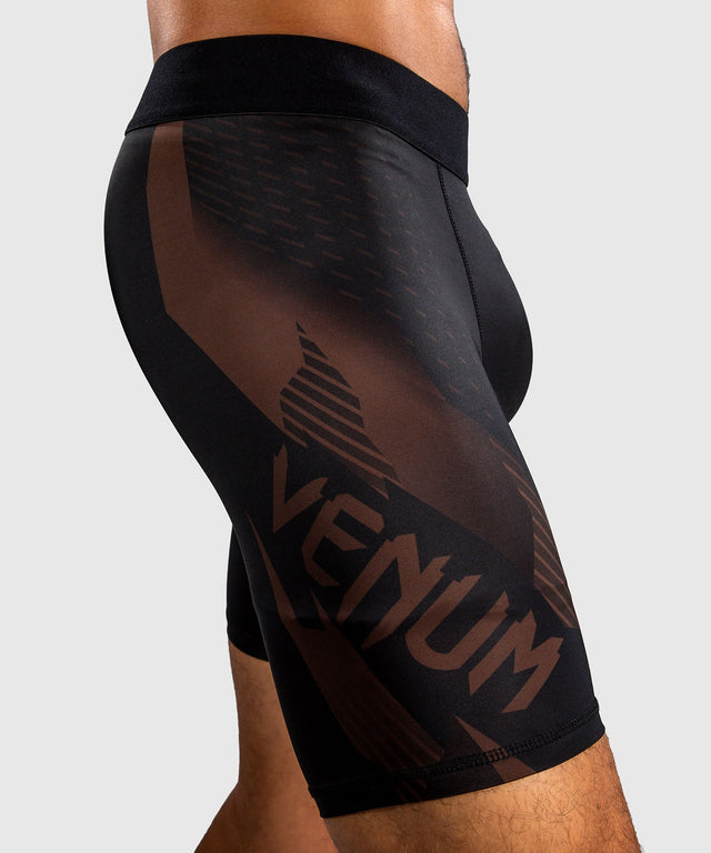 Venum No-Gi 6.0 Kompressionsshorts - Sort/Brun