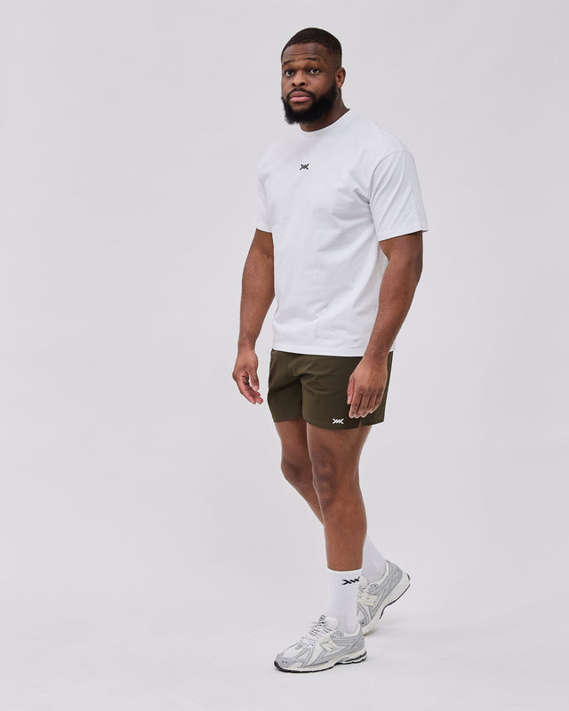 Caged Classic T-Shirt – Blanc