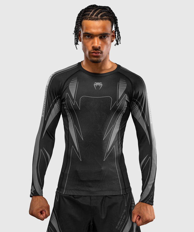Rashguard Venum Amazonia Reborn Manga Larga – Negro/Gris