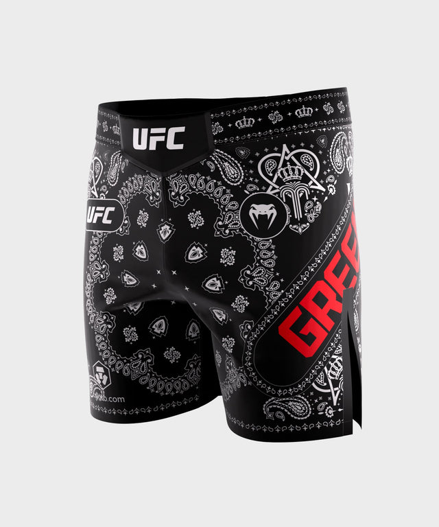 Calções de MMA Venum UFC King Green – Preto