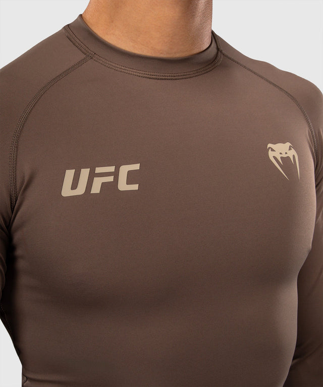 Venum UFC Rashguard Unity Long Sleeves – Brown