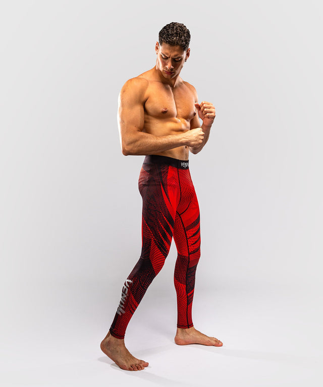 Venum Compression Shorts Galactic 3.0 - Red/Silver