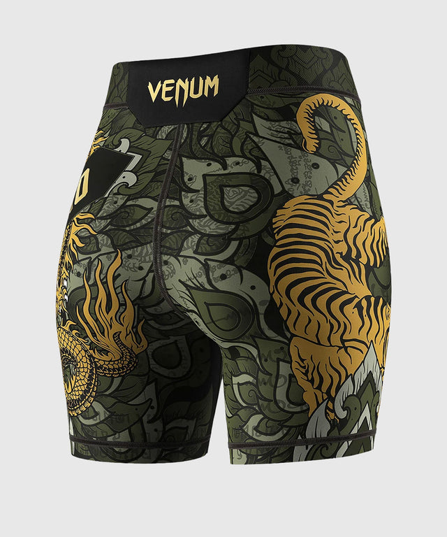 Kompresní kraťasy MMA Venum UFC Valentina Shevchenko – Zelené